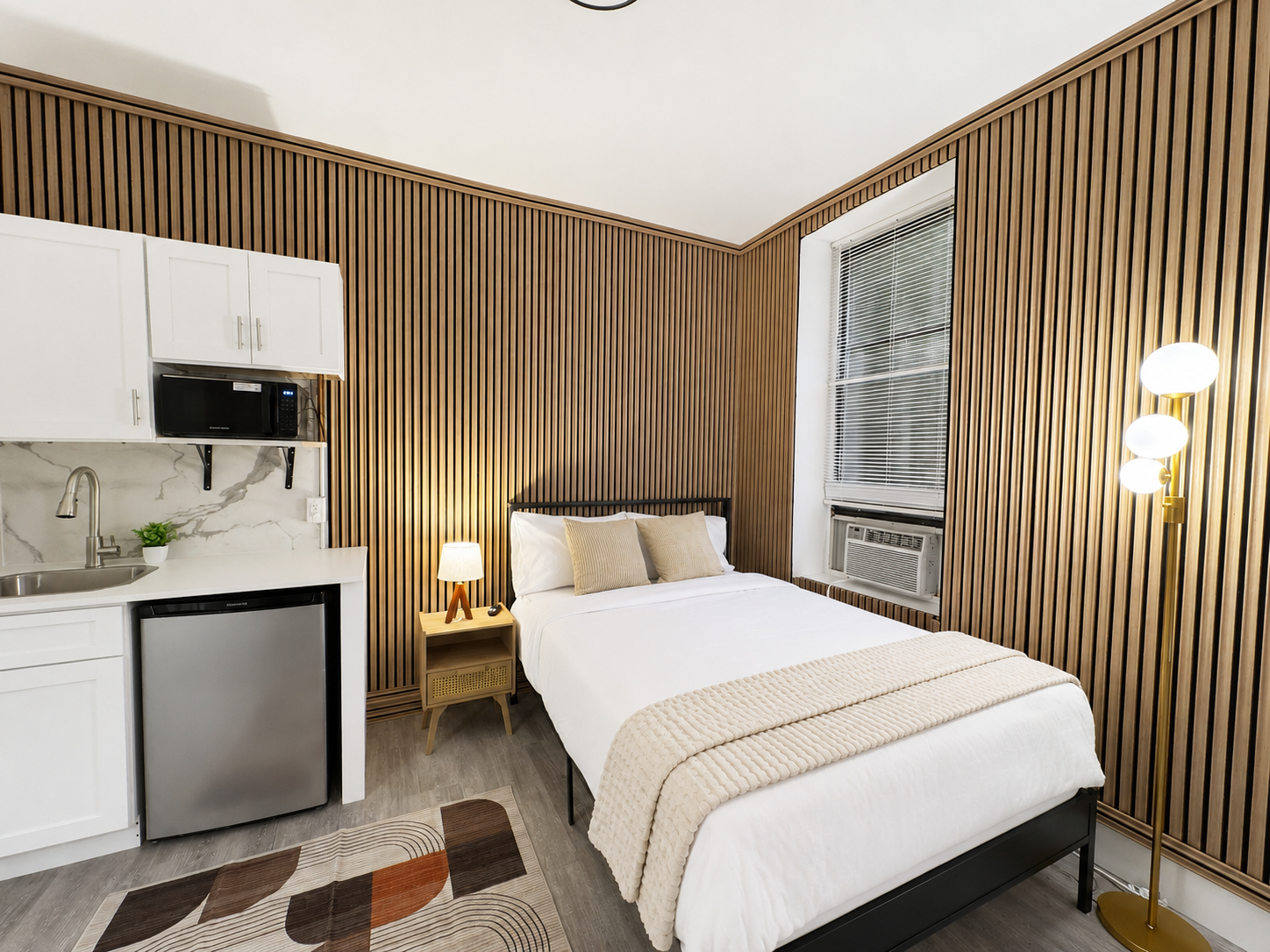 Room 2108 — Studio Basic with Shared Bathroom