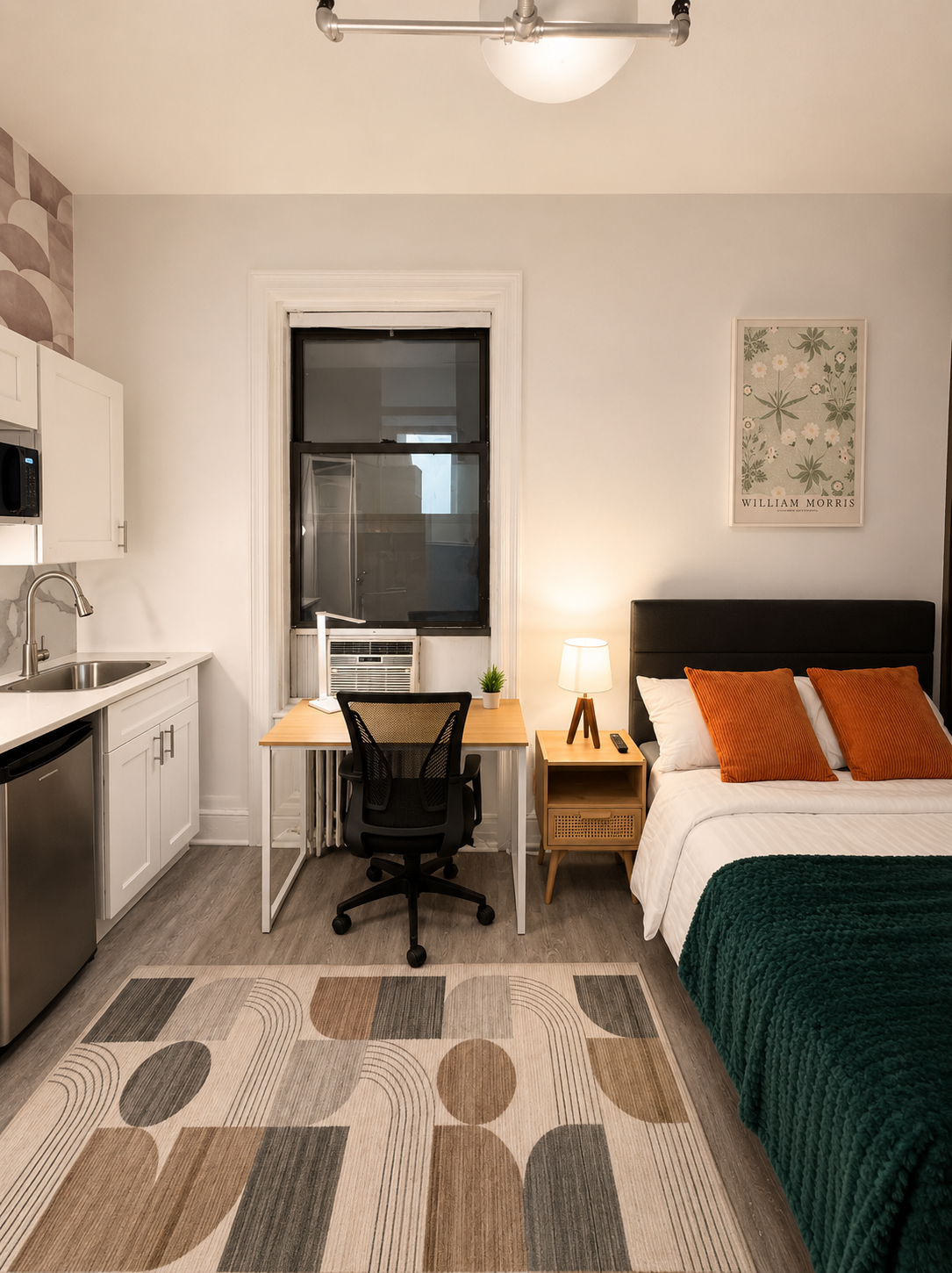 Room 105 — Studio Basic with Shared Bathroom