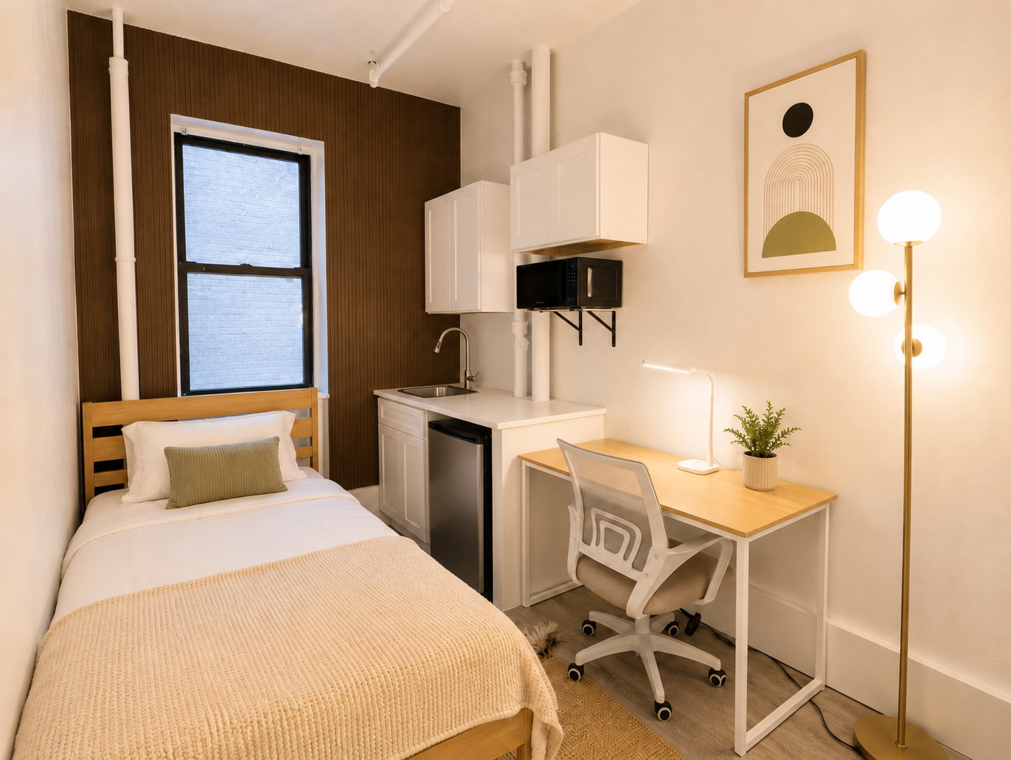 Room 1106 — Private Basic with Shared Bathroom