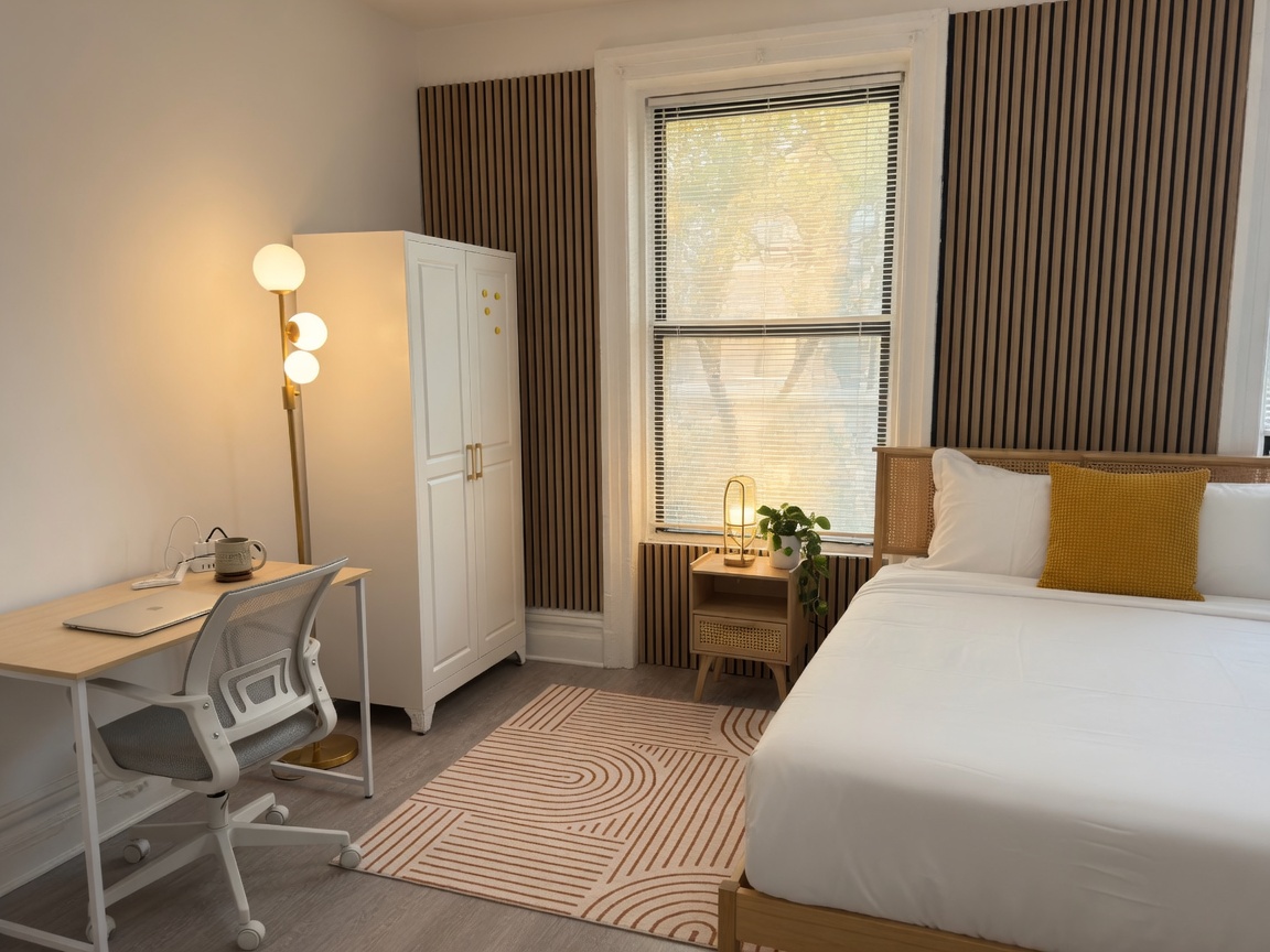 Room 600 — Studio Basic with Shared Bathroom